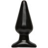 Doc Johnson Butt Plug Smooth 12 x 6 cm Noir
